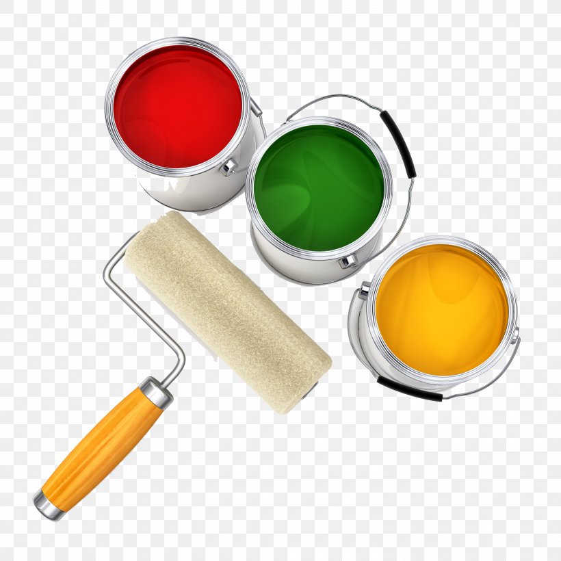 Paint Roller House Painter And Decorator Spray Painting Paint Stripper, PNG, 3000x3000px, Paint, Aerosol Paint, Brush, Defoamer, Drip Painting Download Free