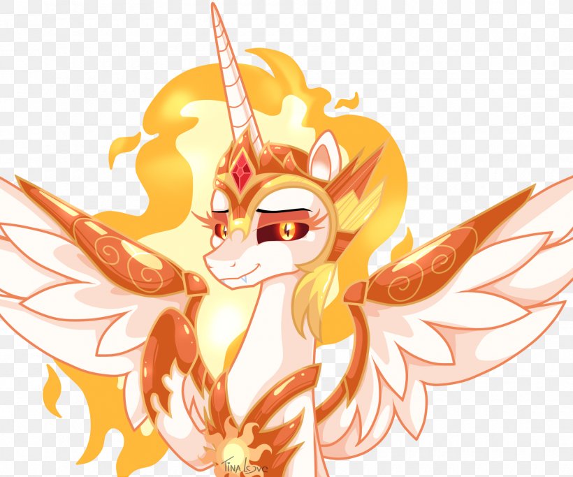 Princess Celestia Pony Twilight Sparkle Princess Luna Winged Unicorn, PNG, 1800x1500px, Watercolor, Cartoon, Flower, Frame, Heart Download Free