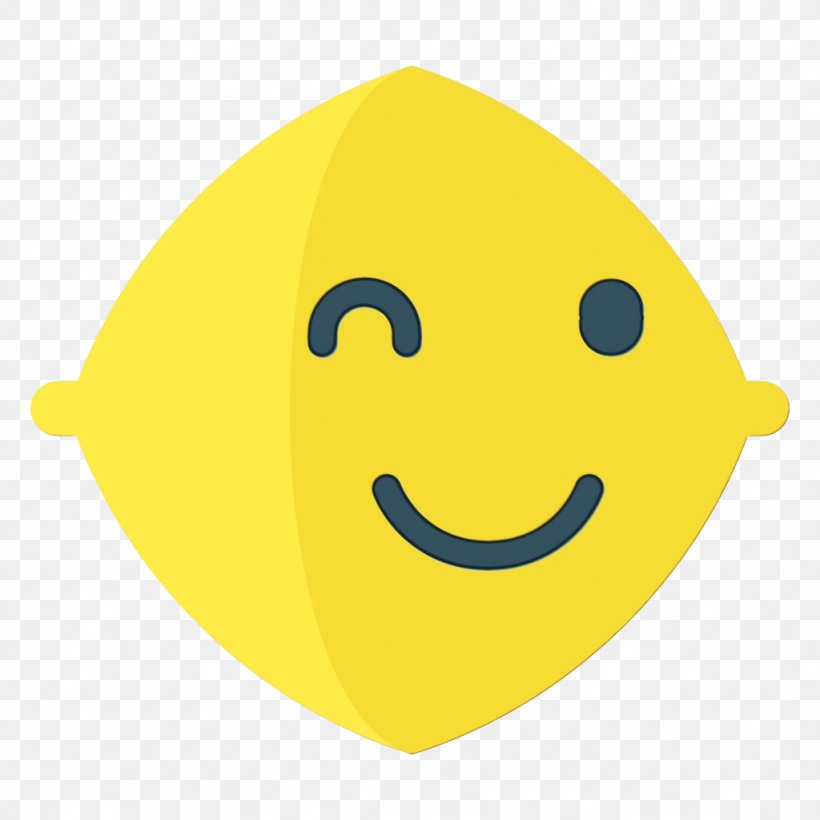 Smiley Yellow Font Cartoon, PNG, 1024x1024px, Watercolor, Cartoon, Emoticon, Facial Expression, Happy Download Free