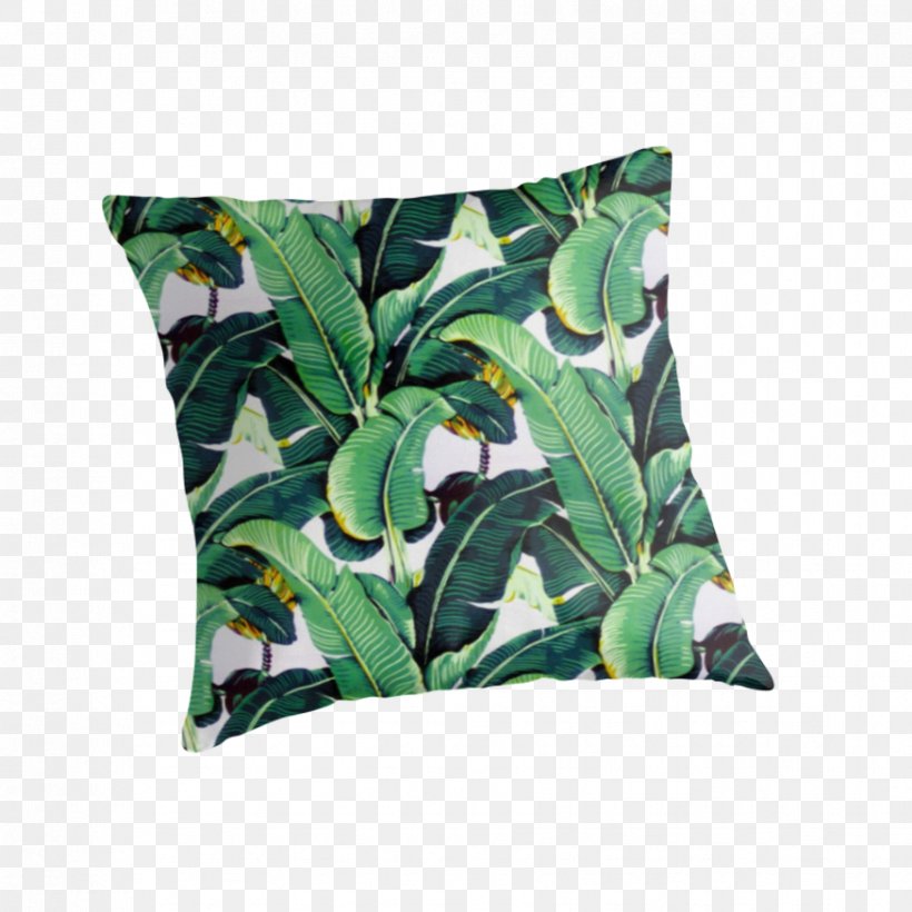 Throw Pillows Cushion Linen Banana Leaf, PNG, 875x875px, Pillow, Banana, Banana Leaf, Car Seat, Chair Download Free