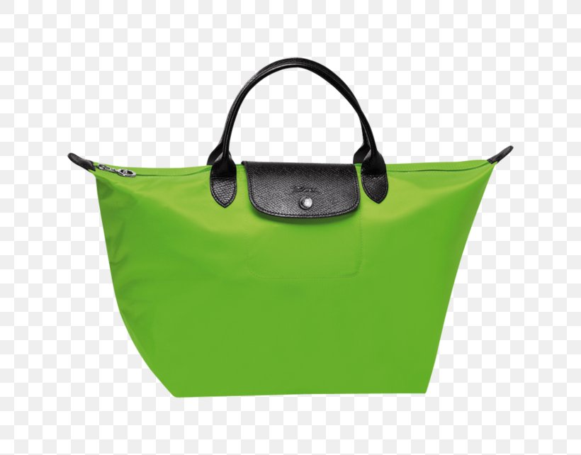 Tote Bag Handbag Longchamp Shoulder Strap, PNG, 642x642px, Tote Bag, Bag, Brand, Fashion Accessory, Green Download Free