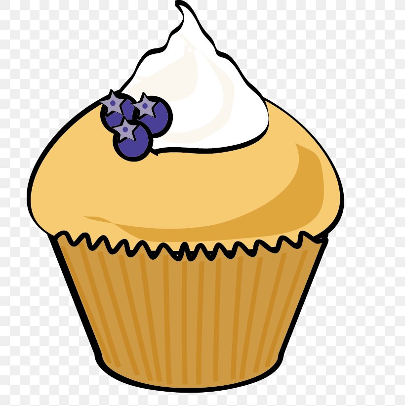 Cupcake Muffin Cream Matcha, PNG, 712x822px, Cupcake, Baking, Baking Cup, Blueberry, Cake Download Free