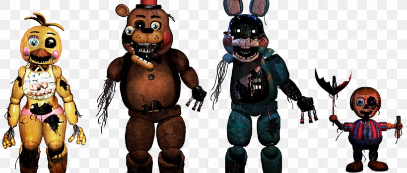 Five Nights At Freddy's 2 Five Nights At Freddy's 3 Five Nights At Freddy's 4 Toy, PNG, 1368x584px, Five Nights At Freddy S 2, Action Toy Figures, Animatronics, Fictional Character, Five Nights At Freddy S Download Free