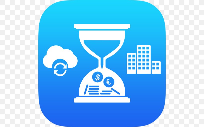 Time-tracking Software Timesheet App Store Apple, PNG, 512x512px, Timetracking Software, App Store, Apple, Area, Blue Download Free