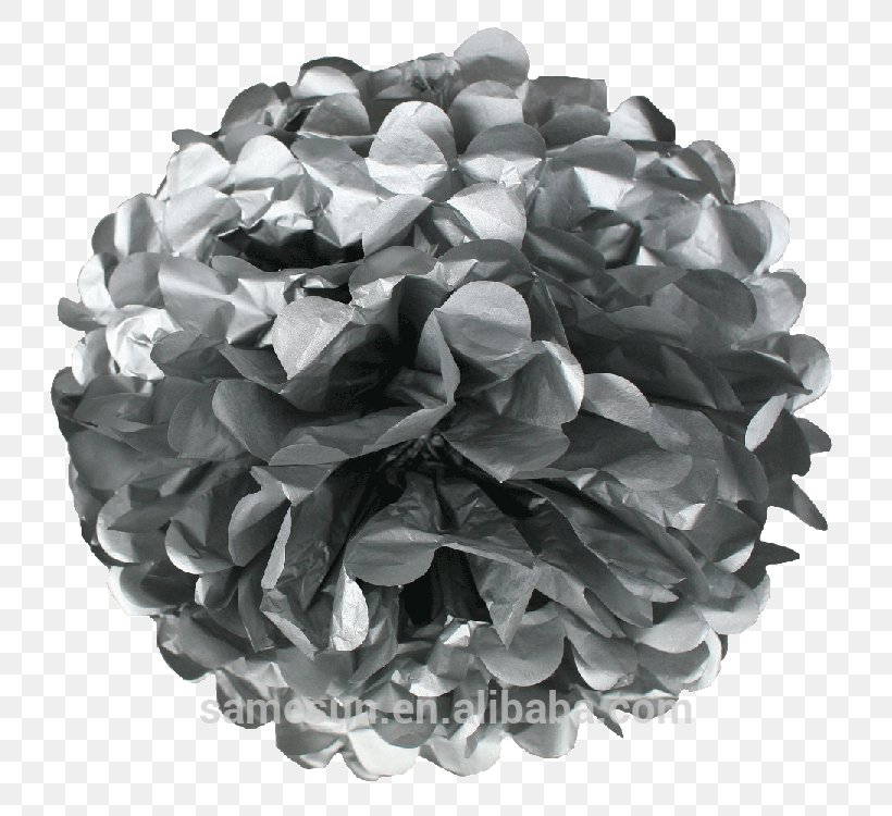 Tissue Paper Pom-pom Paper Lantern Cheerleading, PNG, 750x750px, Paper, Baby Shower, Birthday, Black And White, Cheerleading Download Free
