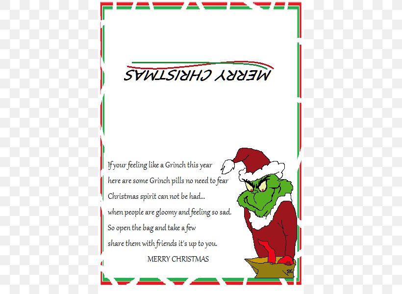 Grinch Candy Cane Santa Claus Christmas Day Poetry, PNG, 540x599px, Grinch, Acrostic, Area, Art, Candy Download Free