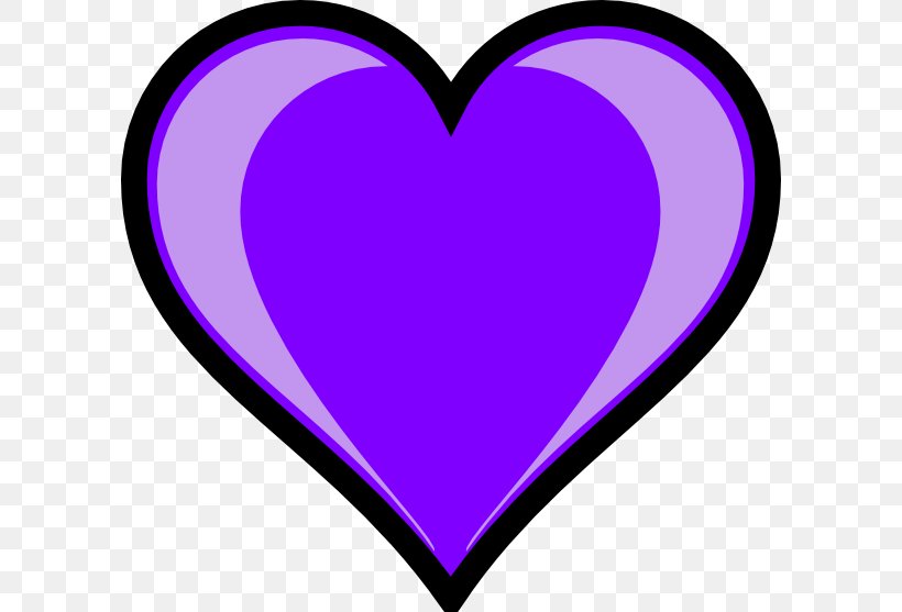 Purple Heart Clip Art, PNG, 600x557px, Watercolor, Cartoon, Flower, Frame, Heart Download Free