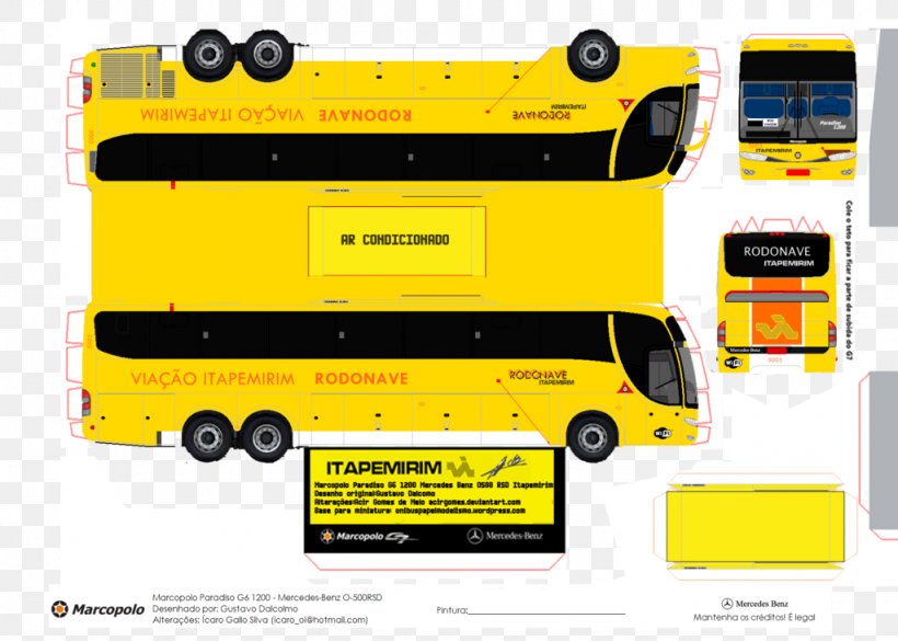 School Bus Paper Greyhound Lines Marcopolo Paradiso, PNG, 1024x731px, Bus, Automotive Exterior, Brand, Busscar, Commercial Vehicle Download Free