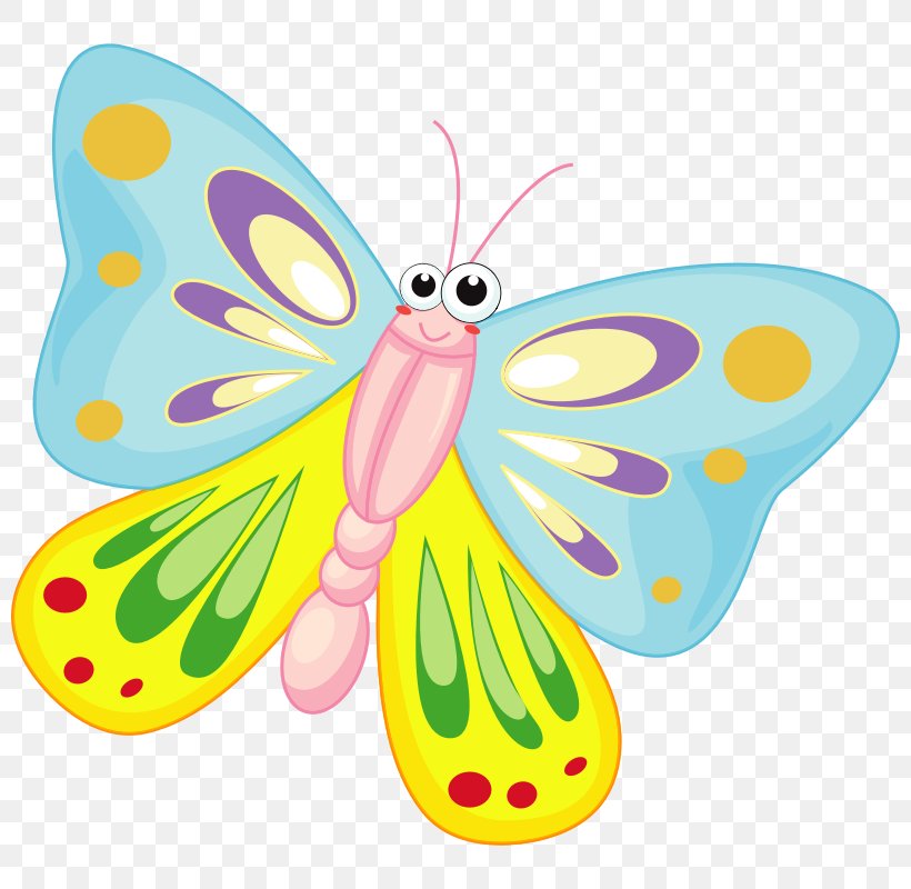 Butterfly Cartoon Clip Art, PNG, 800x800px, Butterfly, Animal Figure, Animation, Art, Baby Toys Download Free