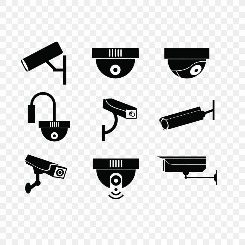 Closed-circuit Television Surveillance Security Alarms & Systems Camera, PNG, 1000x1000px, Closedcircuit Television, Brand, Camera, Home Security, Logo Download Free