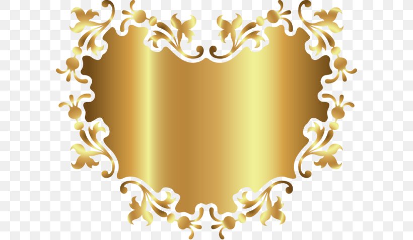 Gold Ornament Pattern, PNG, 600x477px, Gold, Color, Data, Data Compression, Heart Download Free