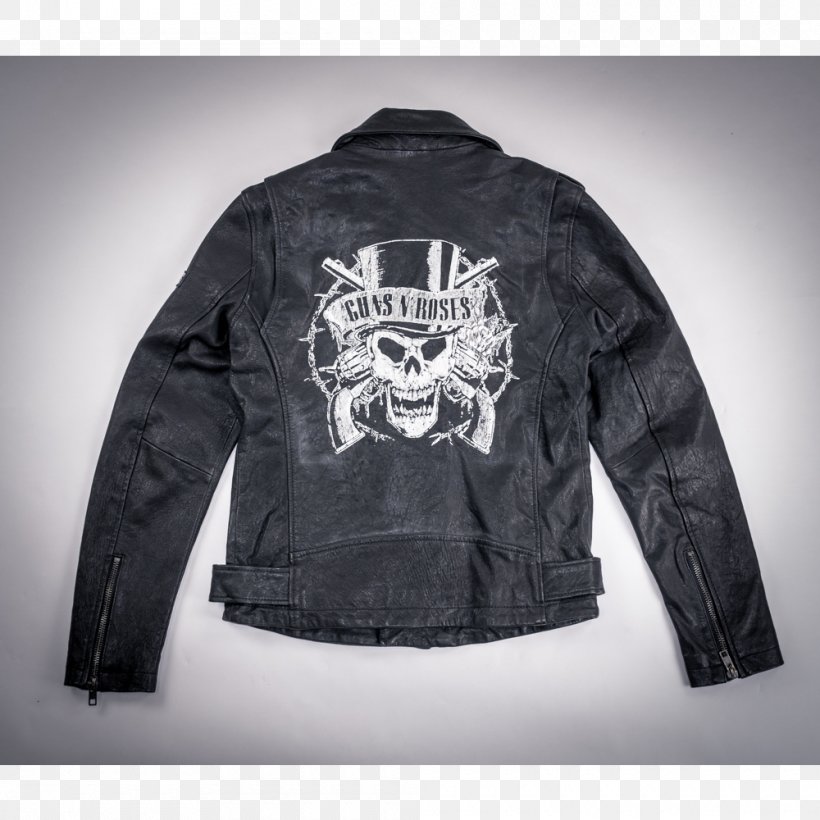 Leather Jacket Not In This Lifetime... Tour Guns N' Roses Appetite For Destruction, PNG, 1000x1000px, Leather Jacket, Appetite For Destruction, Artificial Leather, Black, Blazer Download Free