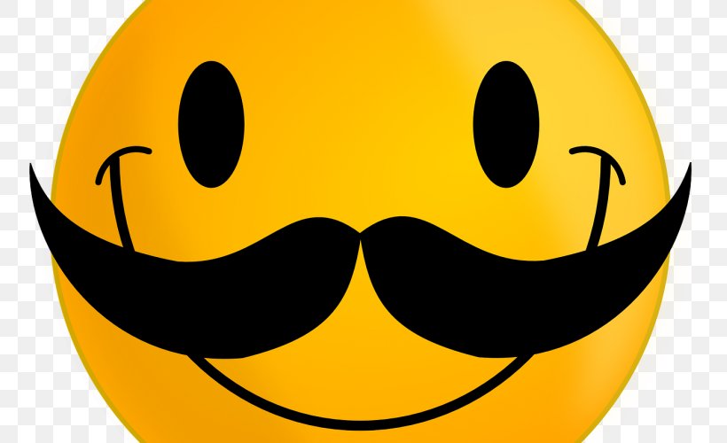 Smiley Handlebar Moustache Emoticon Clip Art, PNG, 753x500px, Smiley, Emoticon, Face, Facial Expression, Handlebar Moustache Download Free