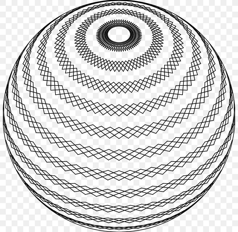 Spiral Drawing Line Art, PNG, 800x800px, Spiral, Ball, Black And White, Drawing, Hardware Accessory Download Free