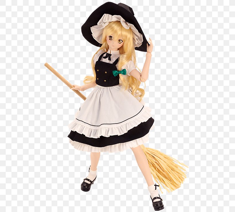 Super Dollfie ドルフィー・ドリーム Marisa Kirisame Touhou Project, PNG, 540x740px, Doll, Auction, Character, Costume, Dollfie Download Free