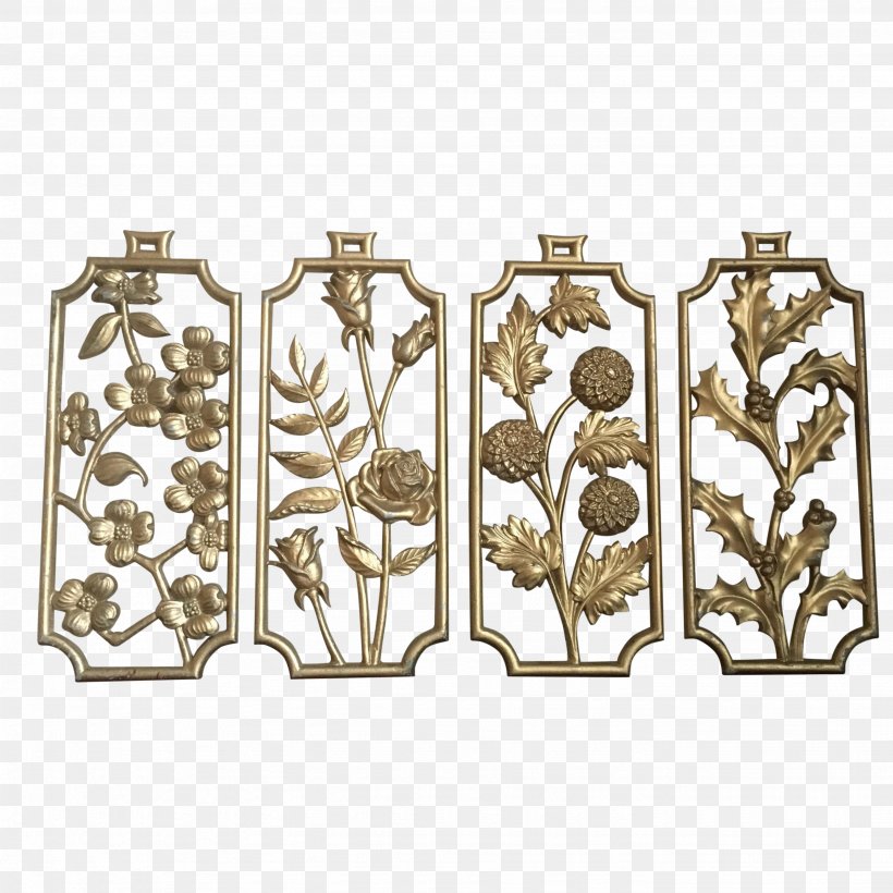 Chairish 01504 Season Gold Hanging, PNG, 2668x2669px, Chairish, Brass, Flower, Gold, Hanging Download Free