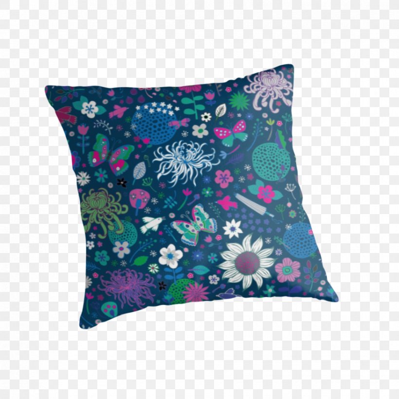 Cushion Throw Pillows Purple Innovation Japanese Garden, PNG, 875x875px, Cushion, Art, Bag, Blue, Bluegreen Download Free
