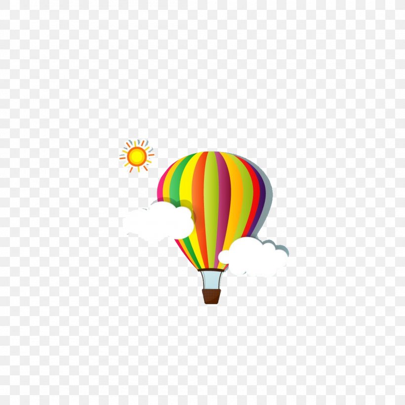 Hot Air Balloon, PNG, 1100x1100px, Hot Air Balloon, Balloon, Cartoon, Designer, Falling In Love Download Free