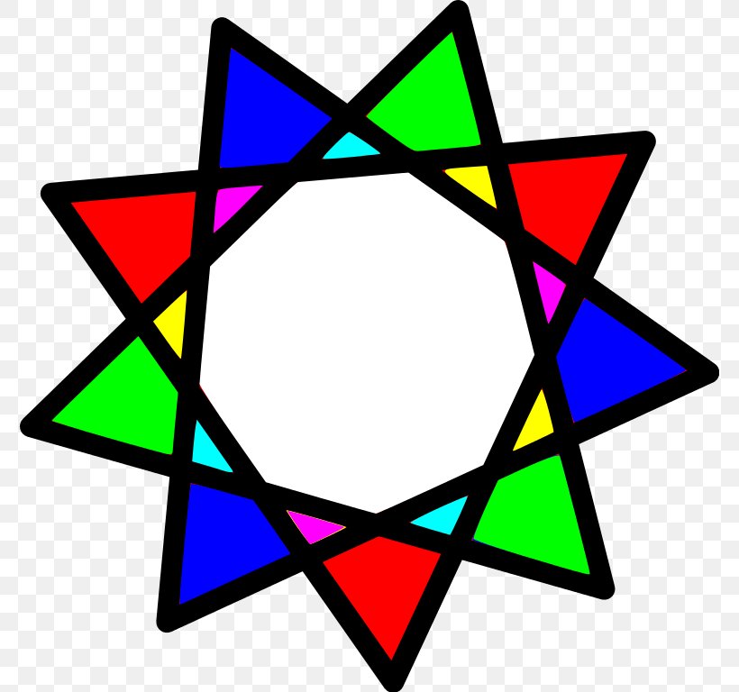 Line Star Polygon Enneagram Geometry, PNG, 776x768px, Star Polygon, Area, Artwork, Centre, Enneagram Download Free
