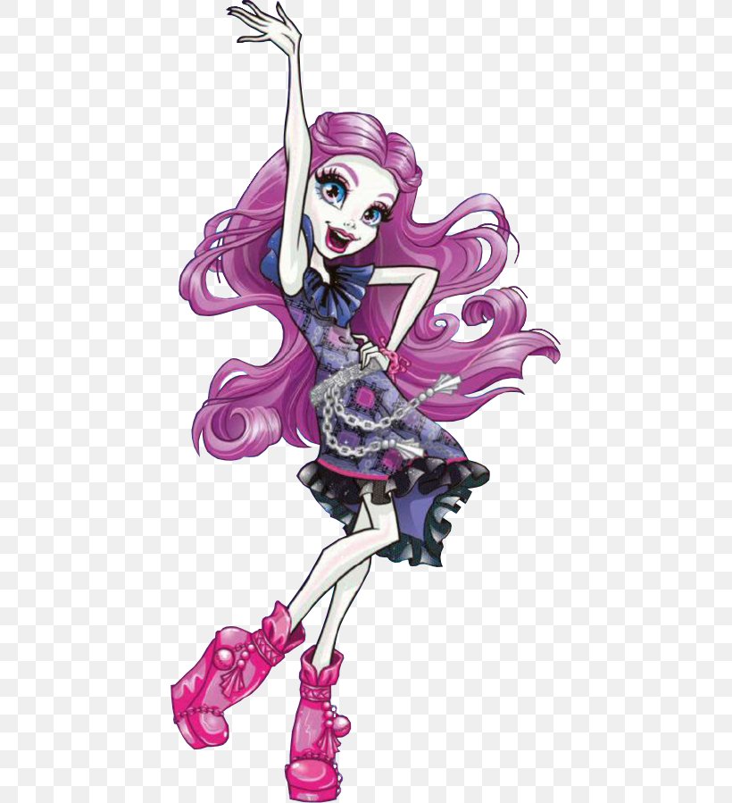 Monster High Frankie Stein Cleo DeNile Clawdeen Wolf Lagoona Blue, PNG, 438x899px, Watercolor, Cartoon, Flower, Frame, Heart Download Free