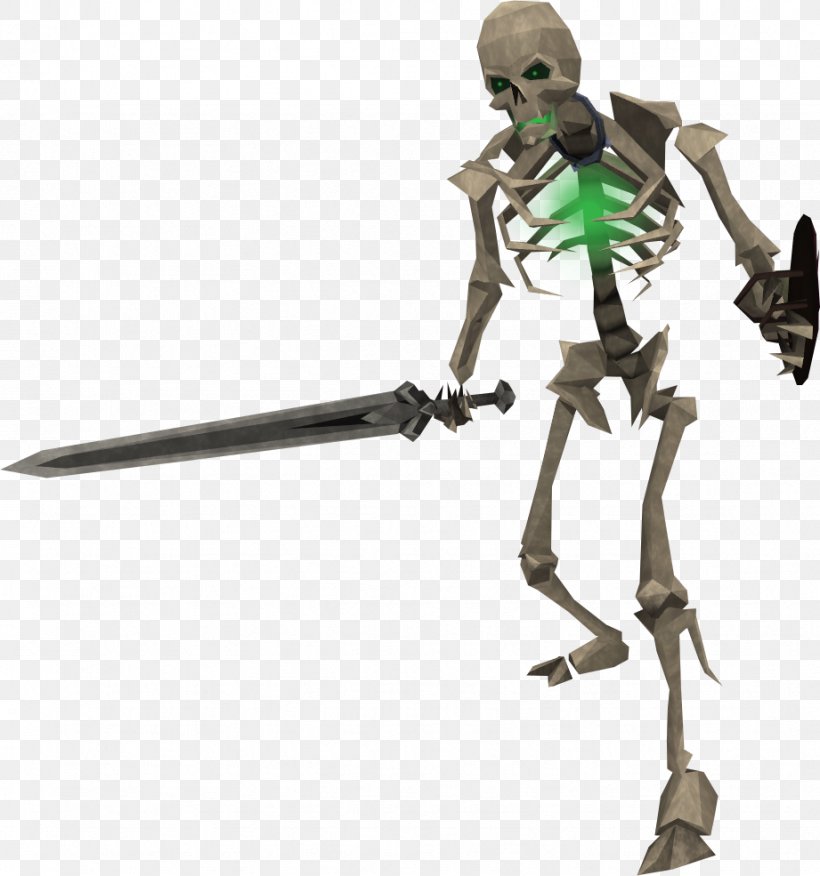 RuneScape Skeleton Bone, PNG, 921x985px, Runescape, Action Figure, Bone, Cold Weapon, Copyright Download Free