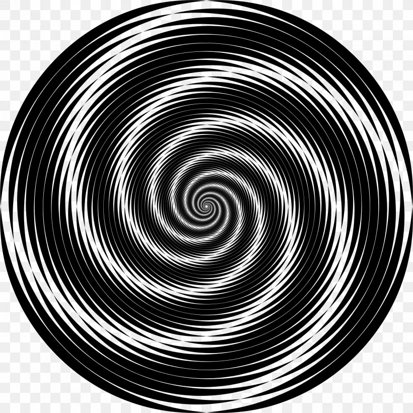 Spiral Drawing, PNG, 2342x2342px, Spiral, Black And White, Drawing, Monochrome, Monochrome Photography Download Free