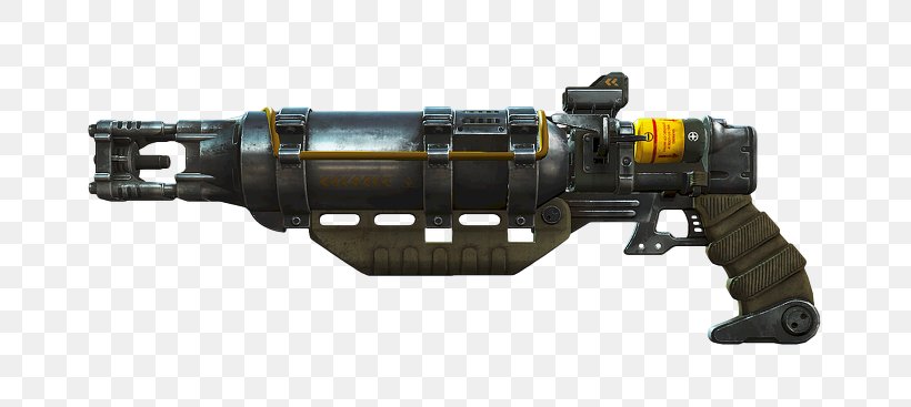 Fallout 4 Fallout: New Vegas Weapon Raygun Firearm, PNG, 760x367px, Watercolor, Cartoon, Flower, Frame, Heart Download Free