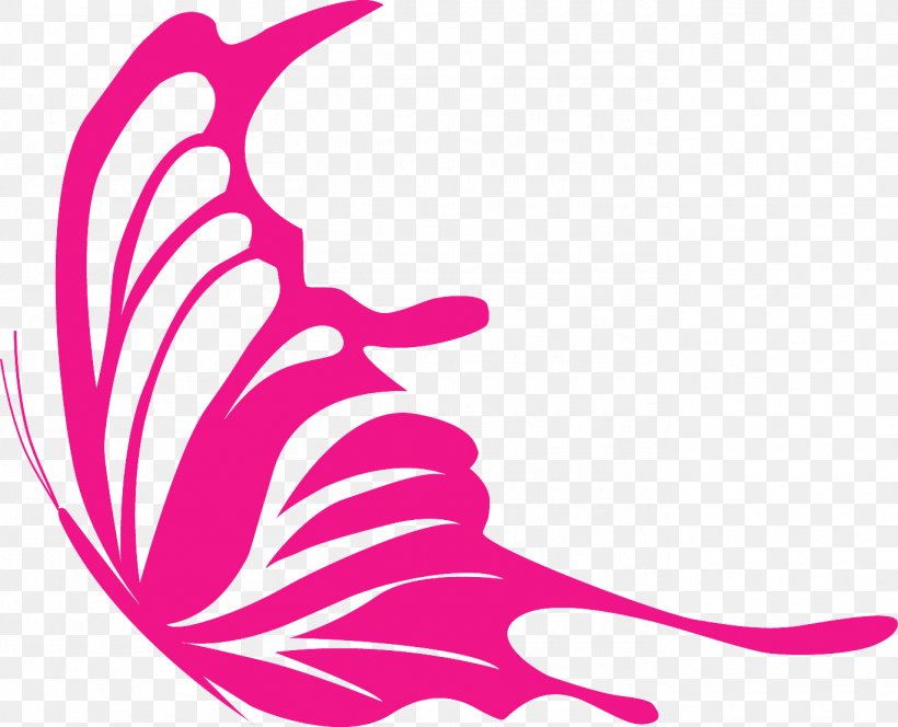 Butterfly Pink Clip Art, PNG, 1370x1110px, Butterfly, Area, Clip Studio Paint, Corel Painter, Magenta Download Free