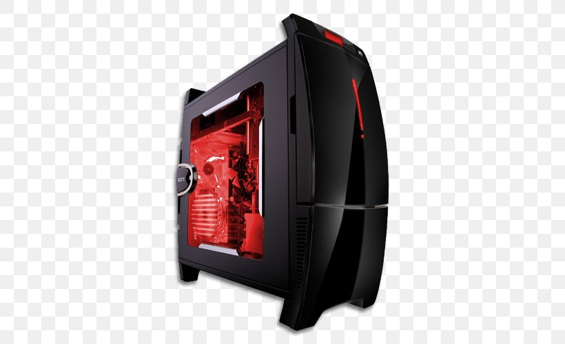 Computer Cases & Housings Power Supply Unit Nzxt ATX Laptop, PNG, 500x500px, Computer Cases Housings, Atx, Automotive Tail Brake Light, Computer, Computer Case Download Free