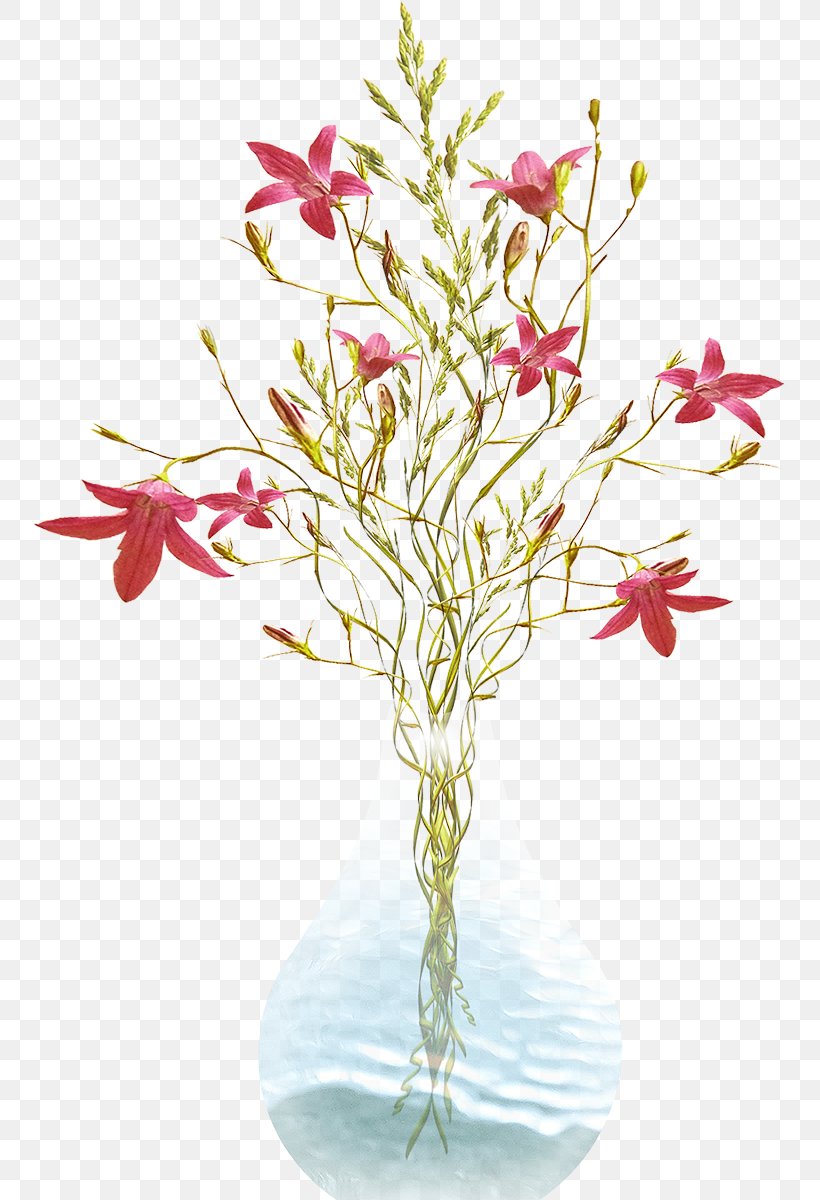 Cut Flowers Vase Floral Design Flowerpot, PNG, 755x1200px, Flower, Branch, Cut Flowers, Decorative Arts, Flora Download Free