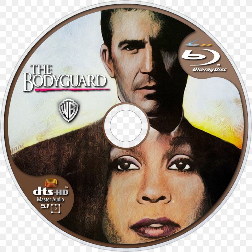 Kevin Costner Whitney Houston The Bodyguard Terminator 2: Judgment Day Film, PNG, 1000x1000px, 1992, Kevin Costner, Actor, Bluray Disc, Bodyguard Download Free