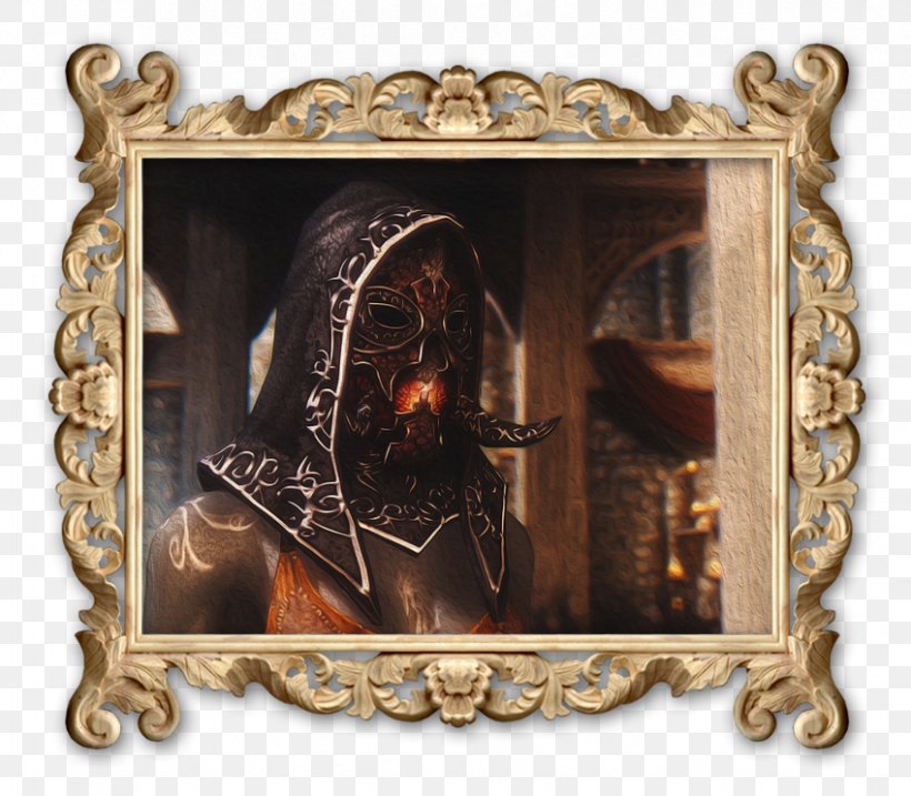The Elder Scrolls V: Skyrim The Elder Scrolls III: Morrowind Dragon Mod Mask, PNG, 849x743px, Elder Scrolls V Skyrim, Antique, Brass, Clock, Diablo Download Free