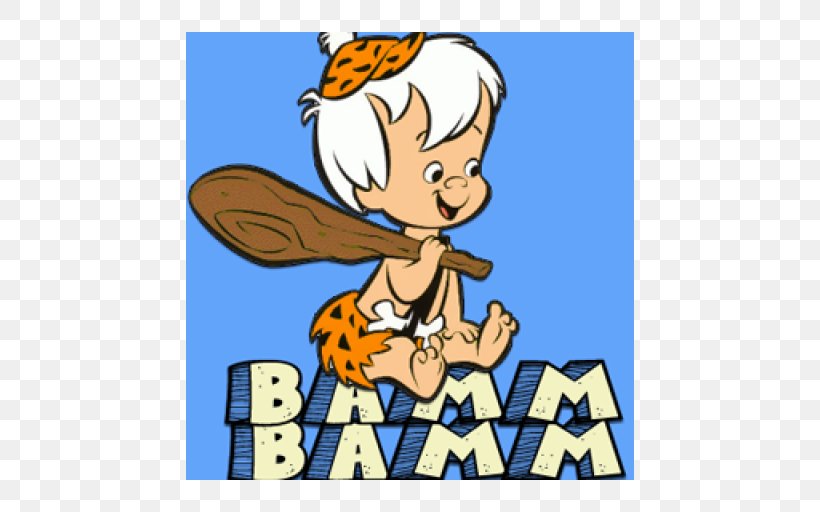 Bamm-Bamm Rubble Pebbles Flinstone Wilma Flintstone Barney Rubble Betty Rubble, PNG, 512x512px, Bammbamm Rubble, Animated Cartoon, Area, Art, Artwork Download Free