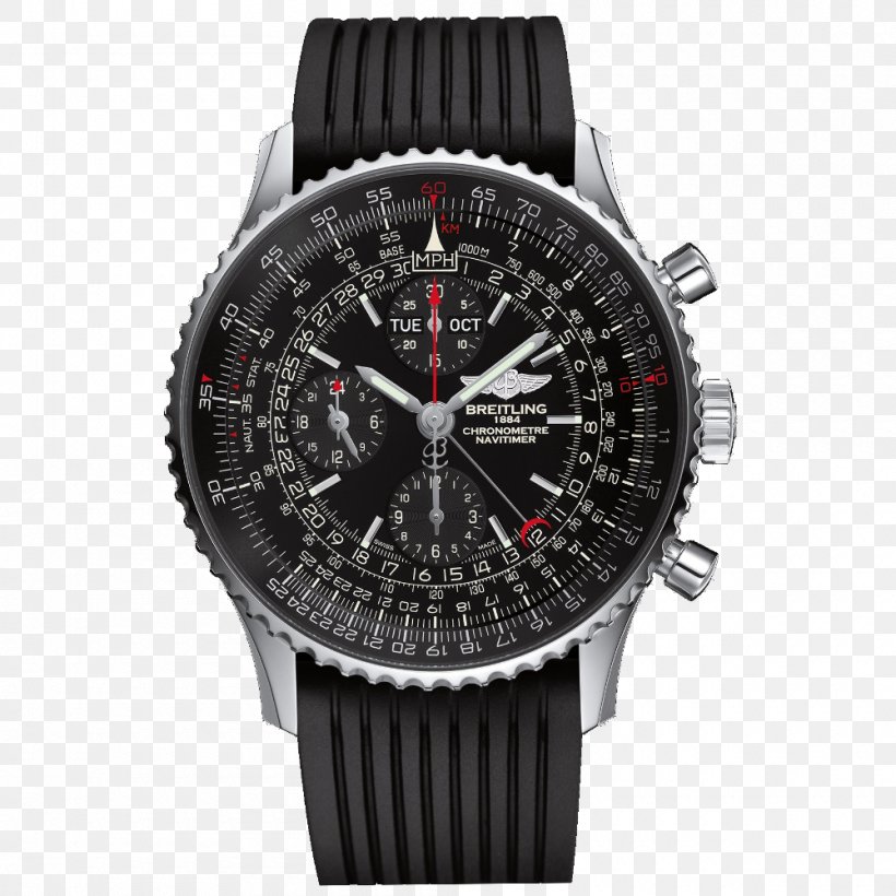 Breitling SA Watch Breitling Navitimer Chronograph Jewellery, PNG, 1000x1000px, Breitling Sa, Automatic Watch, Brand, Breitling 1884, Breitling Navitimer Download Free