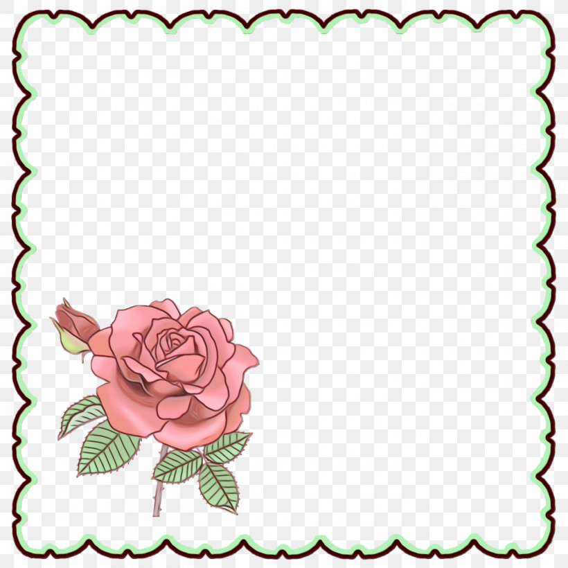 Garden Roses, PNG, 1400x1400px, Flower Frame, Blog, Cartoon, Cut Flowers, Floral Design Download Free