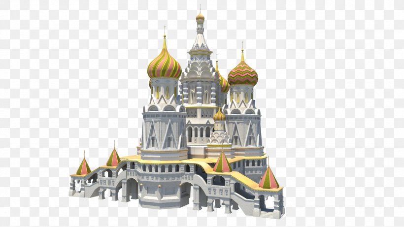 Saint Basil's Cathedral Place Of Worship Middle Ages Medieval Architecture, PNG, 1280x720px, 3d Modeling, Place Of Worship, Architecture, Building, Cathedral Download Free