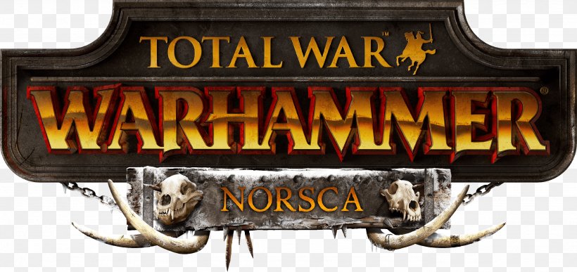 Total War: Warhammer II Warhammer 40,000 Warhammer Fantasy Battle Norsca, PNG, 2769x1307px, Total War Warhammer, Brand, Campaign, Downloadable Content, Game Download Free