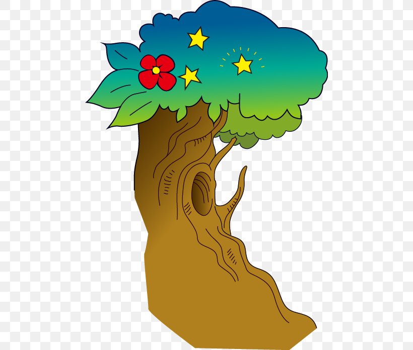Tree Euclidean Vector, PNG, 482x696px, Tree, Art, Fictional Character, Flora, Flower Download Free