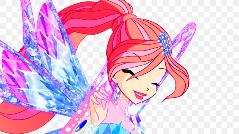 Bloom Stella Winx Club, PNG, 1024x576px, Watercolor, Cartoon, Flower, Frame, Heart Download Free