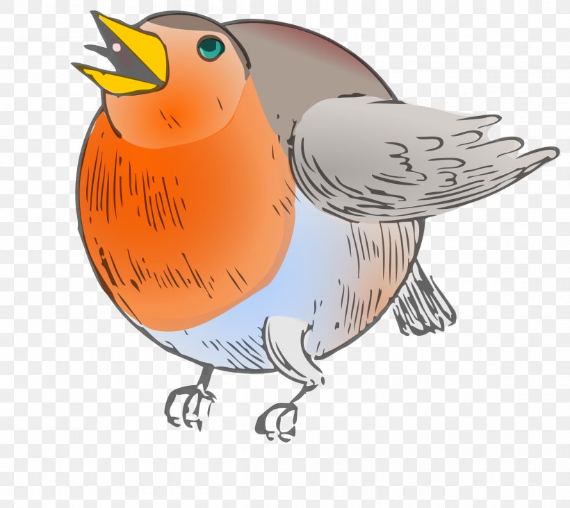 European Robin Bird Round-robin Scheduling Clip Art, PNG, 2400x2143px, European Robin, American Robin, Beak, Bird, Chicken Download Free