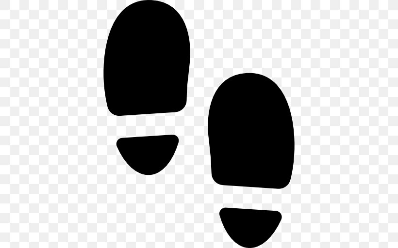 Footprint Download, PNG, 512x512px, Footprint, Black, Black And White, Foot, Shoe Download Free