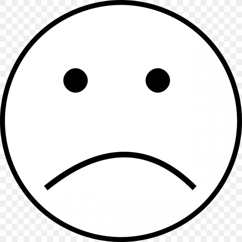 Smiley Sadness Face Clip Art, PNG, 1280x1280px, Smiley, Area, Black, Black And White, Blog Download Free