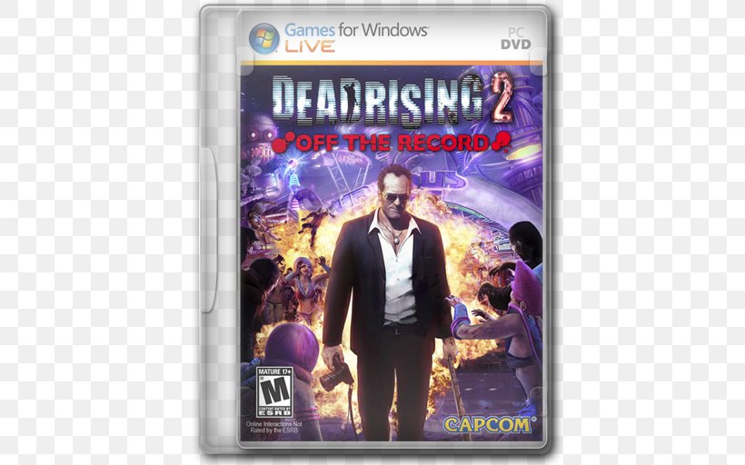 Purple Dvd Pc Game Film Video Game Software, PNG, 512x512px, Dead Rising 2 Off The Record, Capcom, Dead Rising, Dead Rising 2, Dead Rising 2 Case Zero Download Free