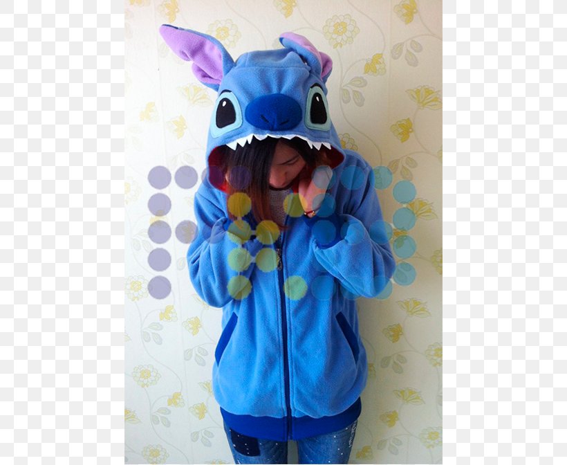 Stitch Hoodie Cosplay Halloween Costume, PNG, 672x672px, Stitch, Blue, Clothing, Coat, Cosplay Download Free