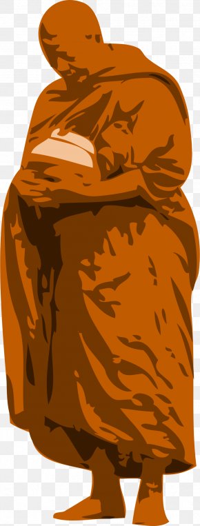 Buddhism - Bhikkhu Buddhism Monk Clip Art PNG