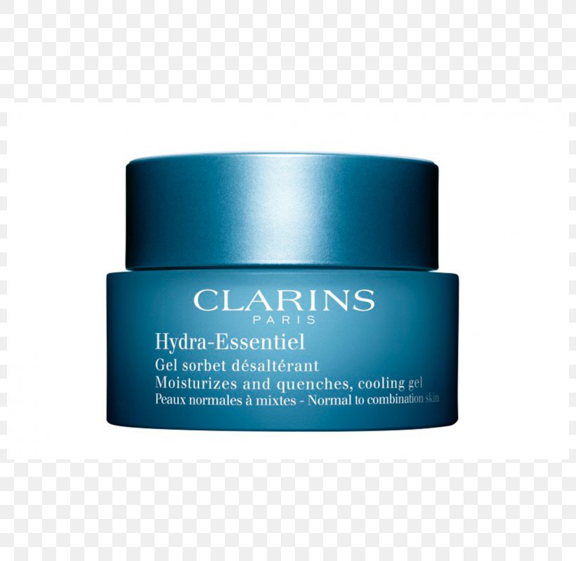 Clarins Hydra-Essentiel Silky Cream Clarins Hydra-Essentiel Cooling Gel, PNG, 800x800px, Cream, Beauty, Brand, Clarins, Cosmetics Download Free