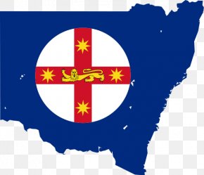Flag - Flag Of New South Wales Flag Of Australia Coat Of Arms Of New South Wales PNG