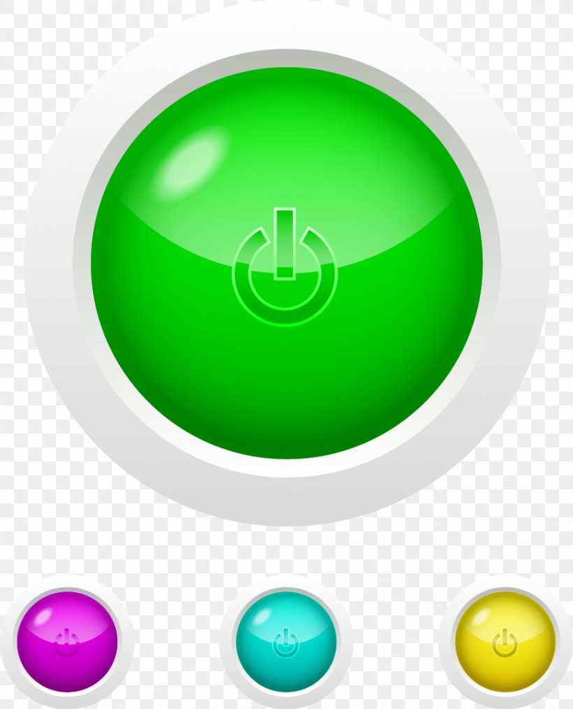 Button Download Icon, PNG, 869x1075px, Button, Green, Pushbutton, Sphere, Switch Download Free