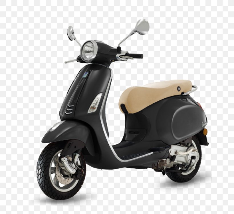 Scooter Vespa Piaggio Motor Vehicle Four-stroke Engine, PNG, 750x750px, Scooter, Automotive Design, Cylinder, Engine Displacement, Fourstroke Engine Download Free