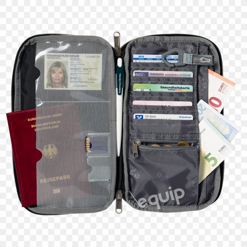 Wallet Bag Travel Radio-frequency Identification Pocket, PNG, 1000x1000px, Wallet, Backpack, Bag, Brand, Bum Bags Download Free